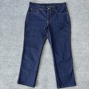 Origin Jeans Men 40X 31 Factory Work Straight Stretch Denim Heavyweight Blue P16